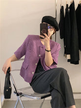 Short Sleeve Elegant Slim Office Blazers